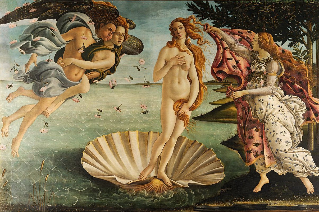 Картина Сандро Ботичелли «Рождение Венеры»