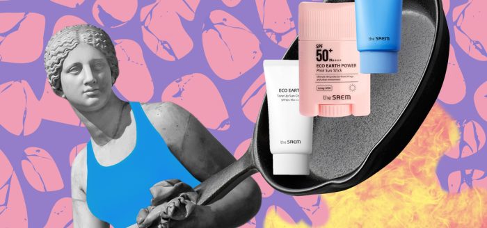 солнцезащитные кремы The Saem с Алиэкспресс spf 50