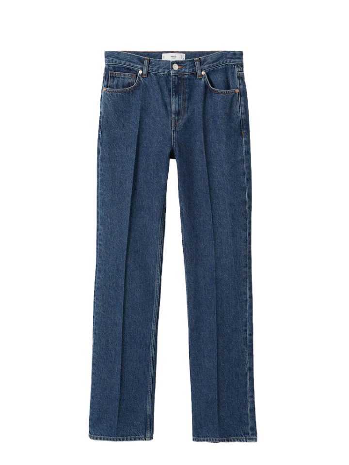 прямые классические джинсы