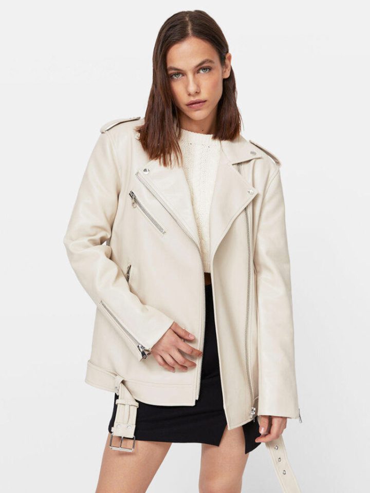 модные тренды 2022: кожаные куртки