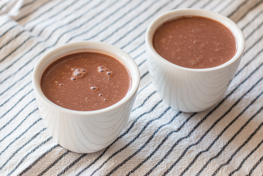 smoothie recipe with cocoa and oatmeal