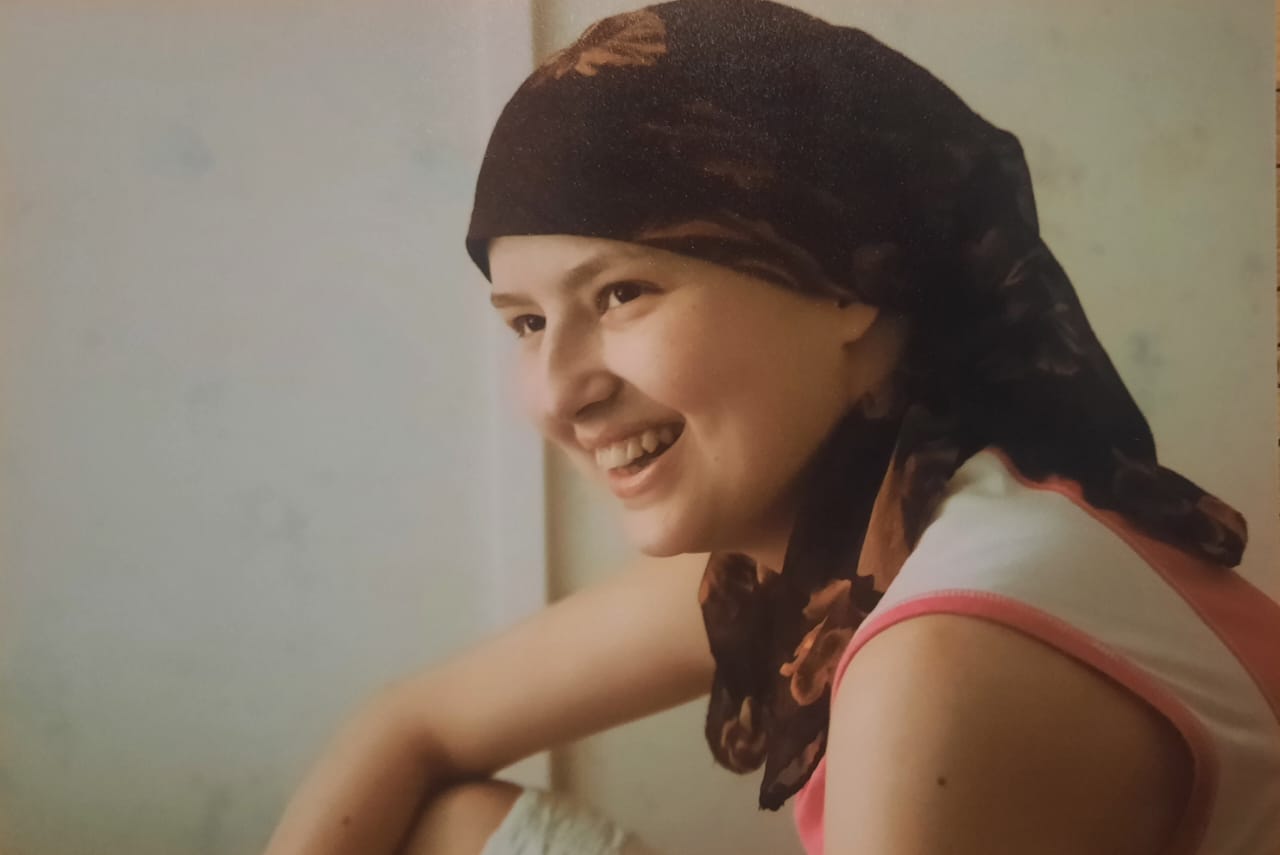 Так Катя Тарасова выглядела во время лечения лимфомы