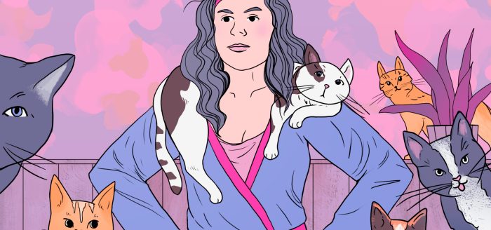 безумная кошатница