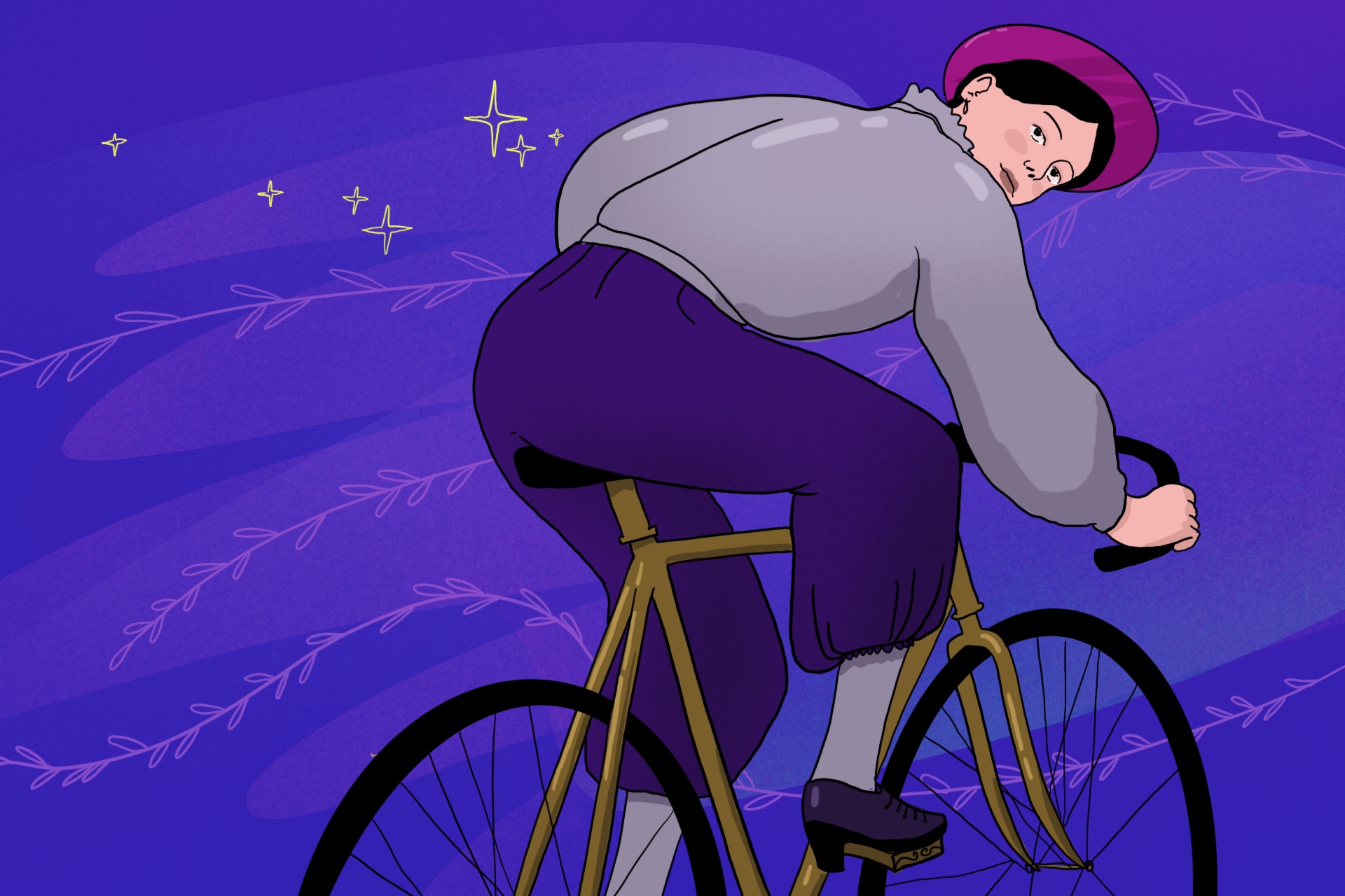 женщины и велосипеды