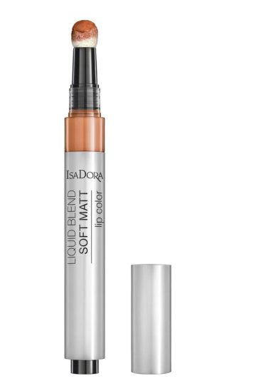 чёрная пятница косметика: Жидкая матовая помада для губ Isadora Liquid Blend Soft Matt