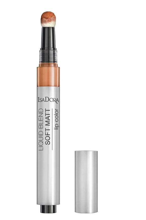 чёрная пятница косметика: Жидкая матовая помада для губ Isadora Liquid Blend Soft Matt