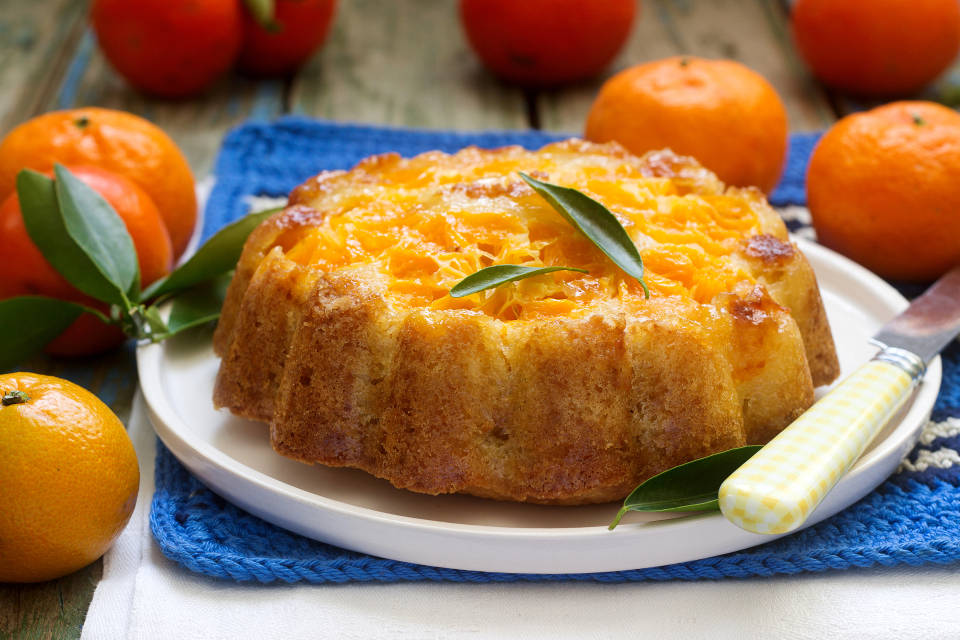 Gotovim aromatnyj pirog s mandarinami