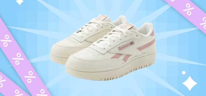 белые кеды reebok