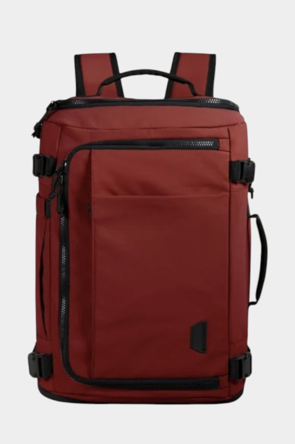 Рюкзак-сумка с ручкой на боку и отсеком для обуви