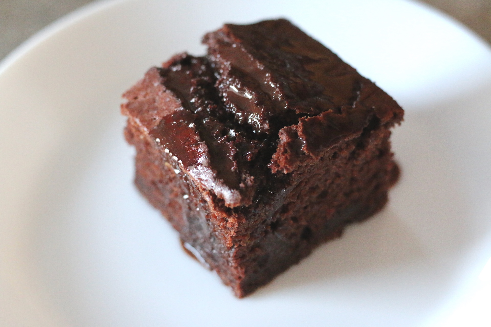 Простой шоколадный кекс на кефире