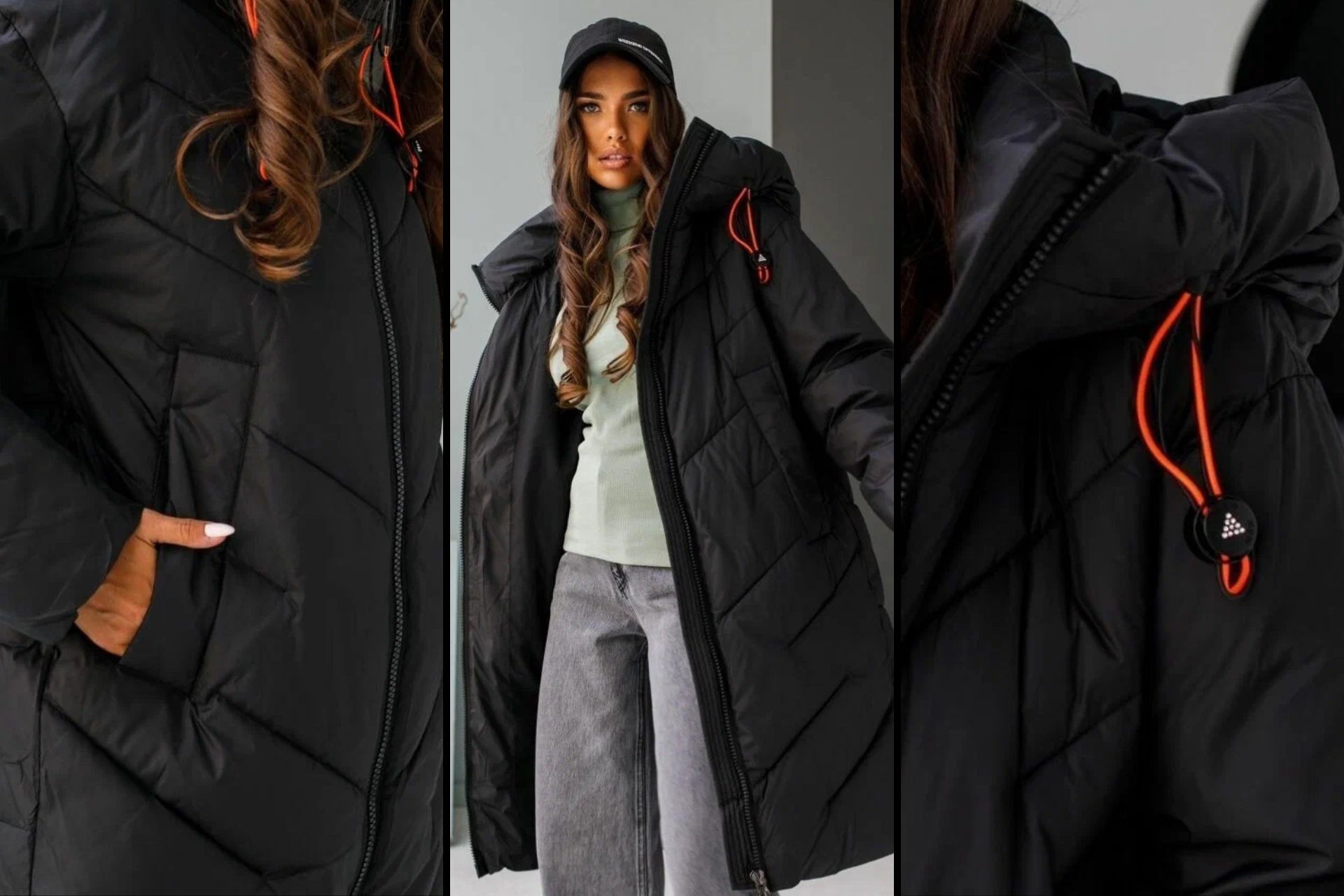 базовый пуховик