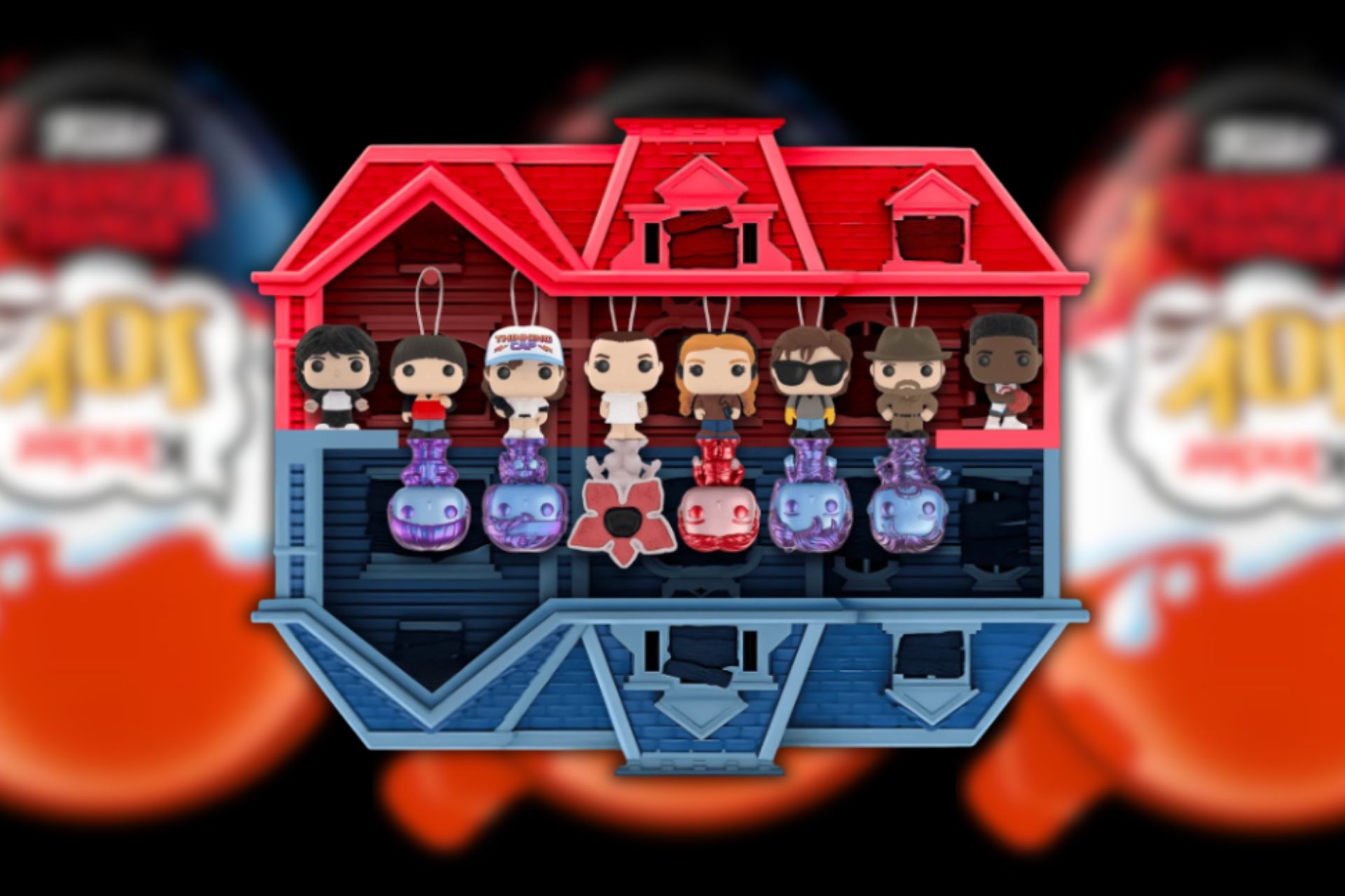 Kinder Joy с персонажами из «Очень странных дел»