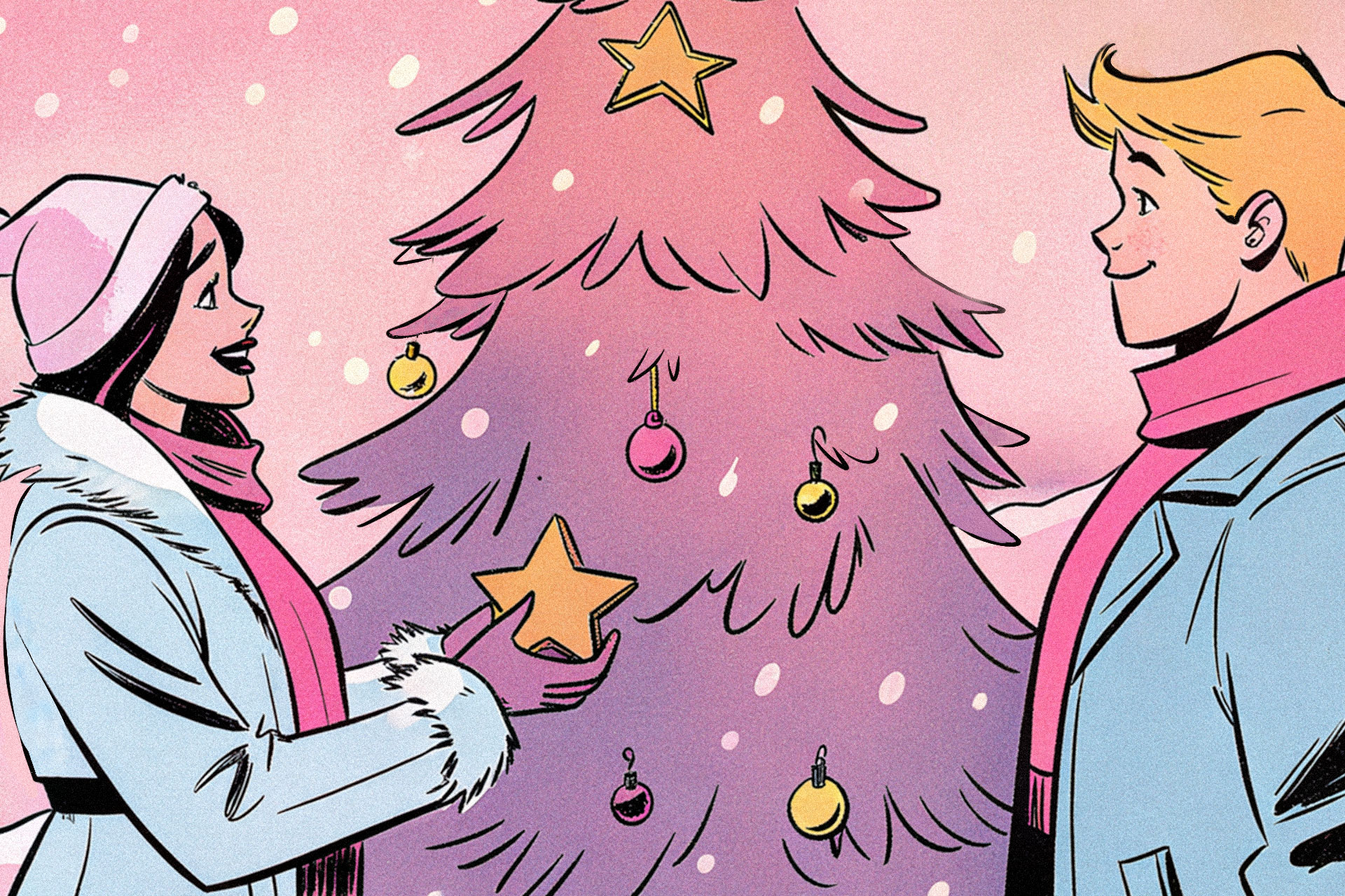 романтическое новогоднее чудо