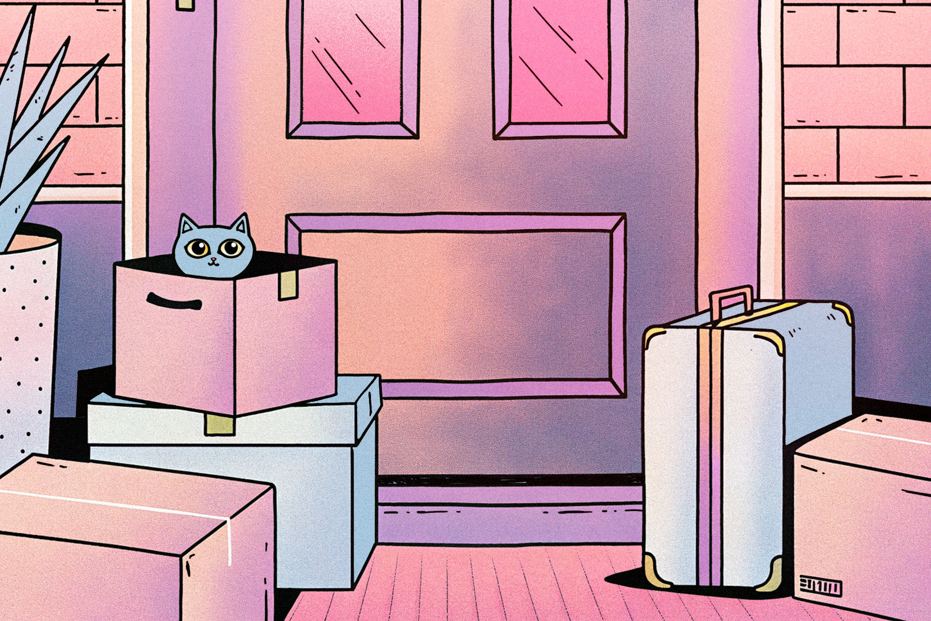 девушка столкнулась с новогодним чудом