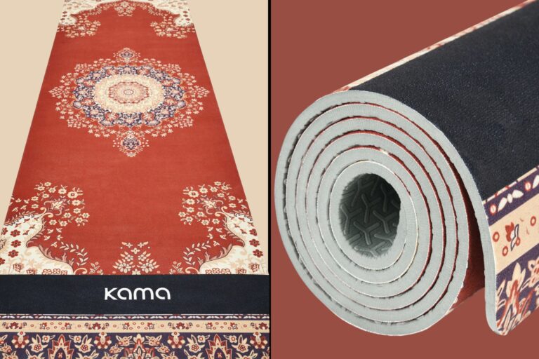 Нескользящий коврик для йоги, на который можно залипнуть после тренировки